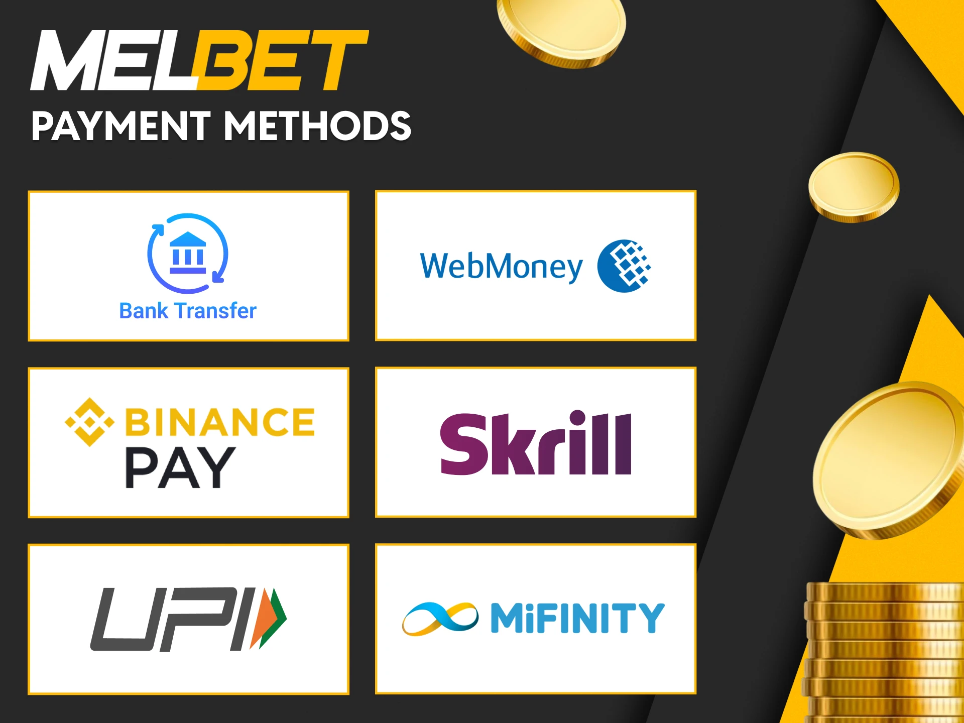 There are many payment methods available on Melbeti Sri Lanka that you can use to deposit and withdraw your funds.