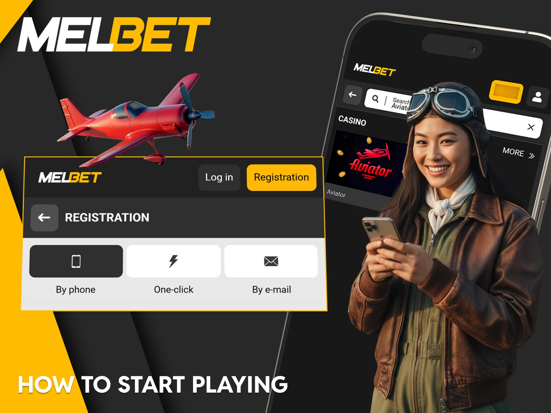 Melbet Sri Lanka Aviator registration process and guide to start playing for real money.