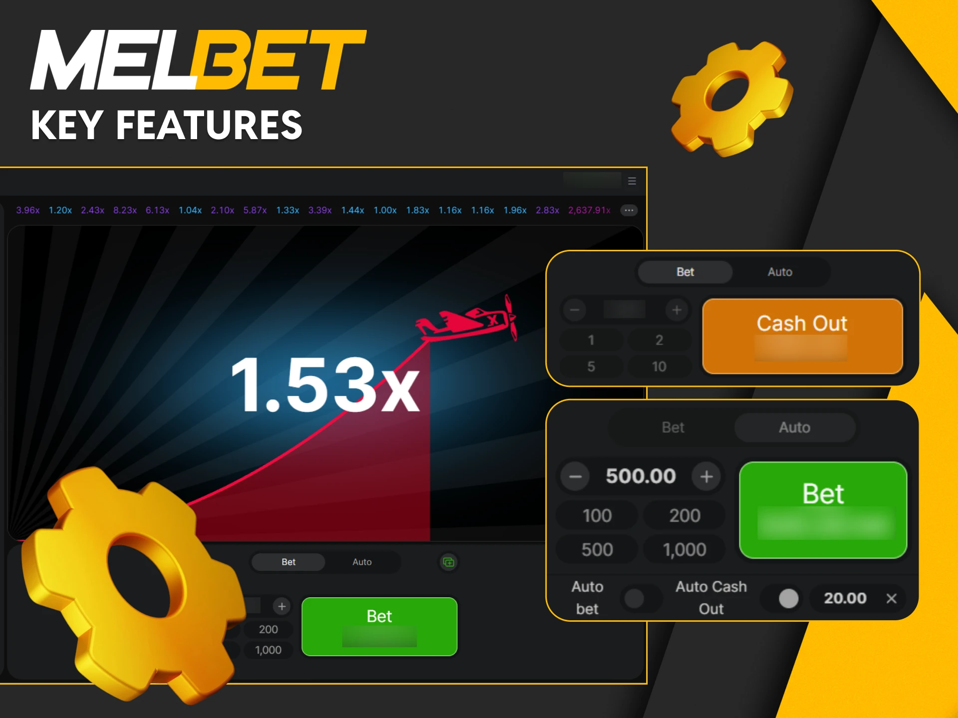 Explore main features of Aviator at Melbet Sri Lanka online casino and learn how to play.